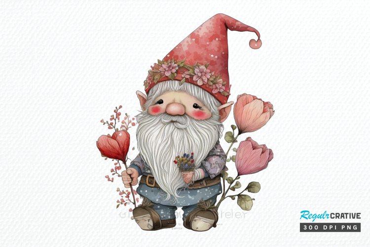 Valentine Gnome Png Image 14