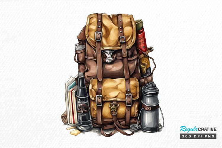 Backpack Clipart Image 17