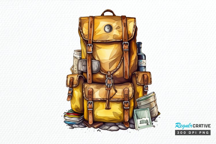 Backpack Clipart Image 15