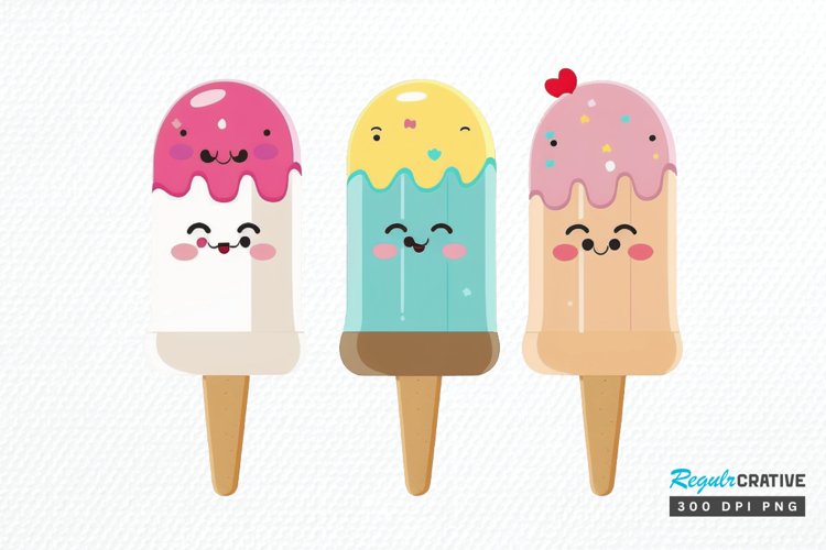 Cute Ice Cream Clipart Image 15