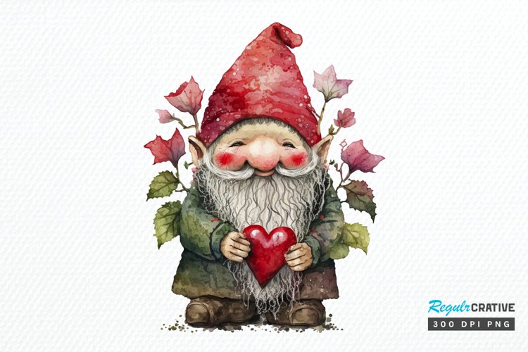 Valentine Gnome Png Image 11