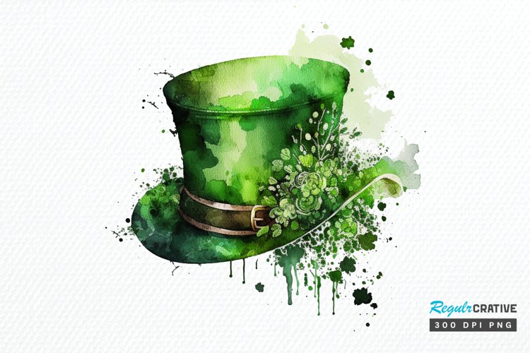 St Patrick's Day Hat Clipart  Image 3