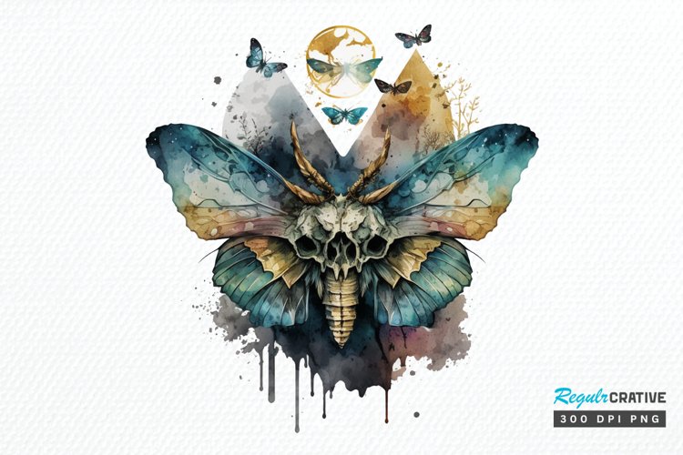 Moth Clipart Image 7
