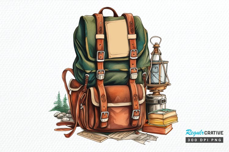 Backpack Clipart Image 2