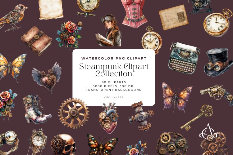 Steampunk Clipart Image 10