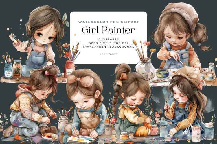 Painter Clipart Image 19
