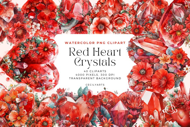 Crystals Clipart Image 5