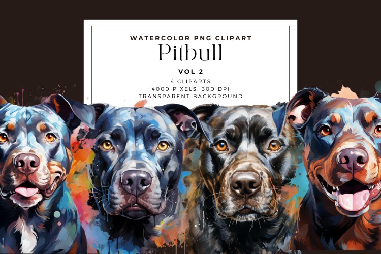Pitbull Clipart Image 18