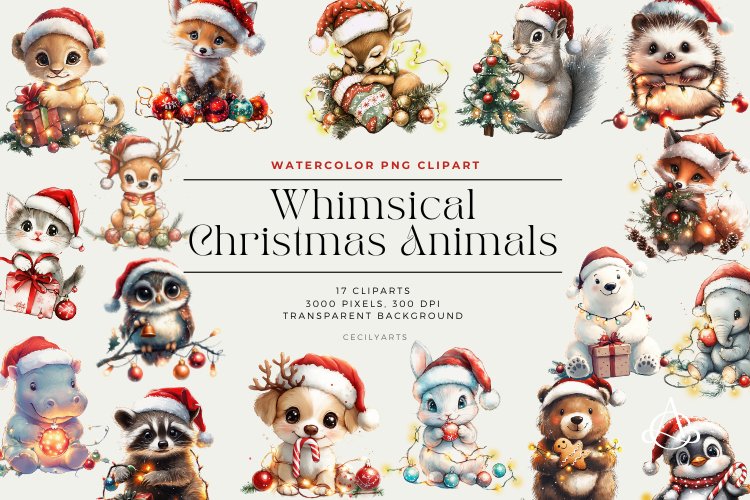 Christmas Decor Clipart Image 24