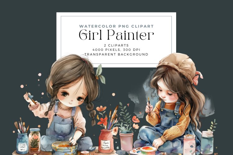 Painter Clipart Image 20