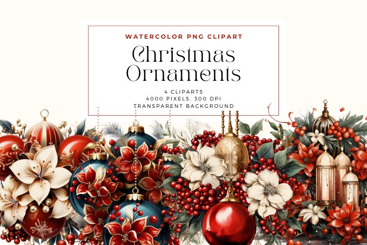 Holiday Decorations Clipart Image 19