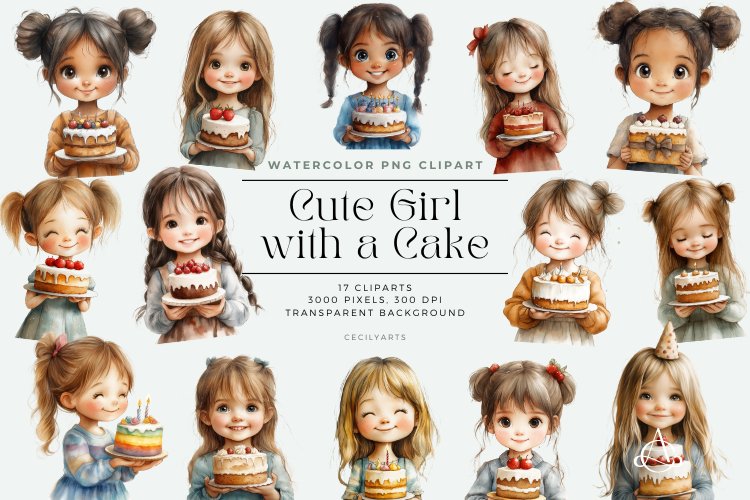 Birthday Cake Clipart Image 19