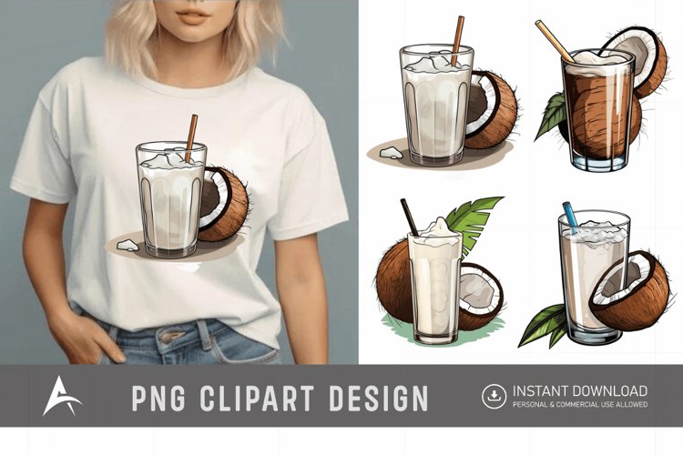 Watercolor Cocktail Clipart Image 11