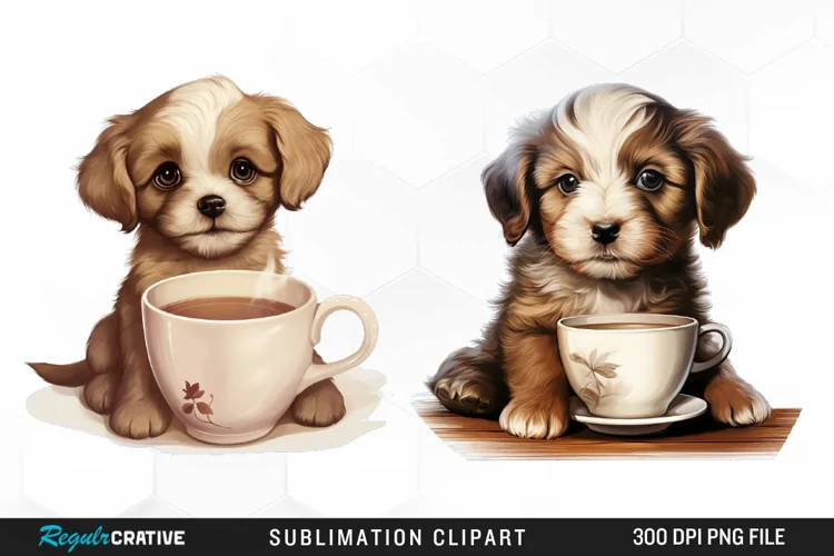 Watercolor Coffee Graphics Clipart