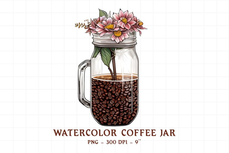 Coffee Jar Clipart Image 2