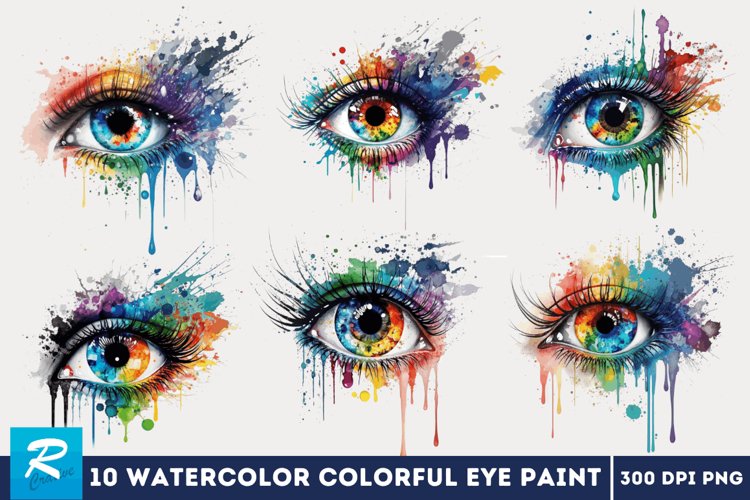 Watercolor Paint Clipart Image 8