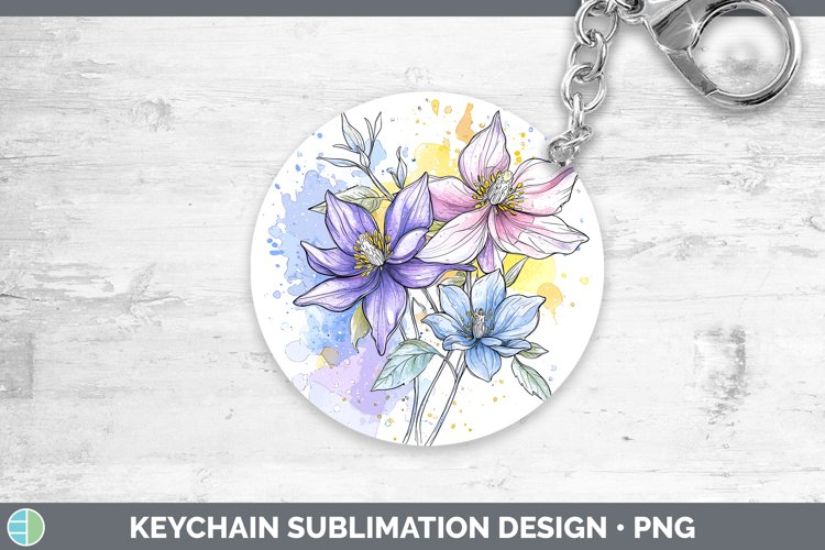 Keychain Sublimation Designs Image 6