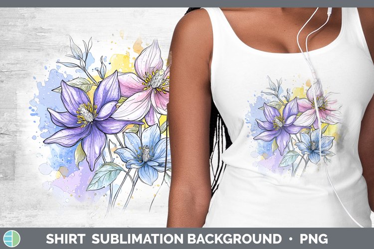 GorgeousWatercolor Shirt design.