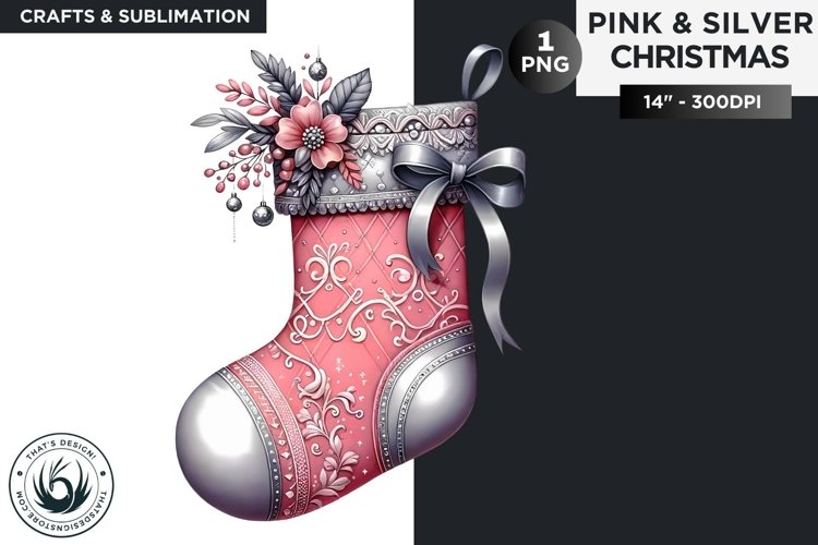 Christmas Stocking Clipart Image 17