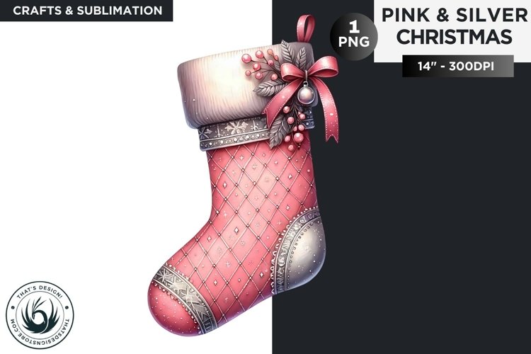 Christmas Stocking Clipart Image 16