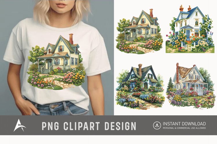 Flower Garden Clipart Image 19
