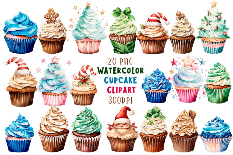 Cupcakes Clipart Image 17