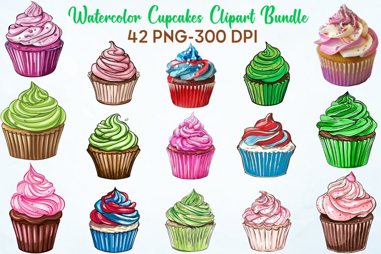 Cupcake Illustration Image 14