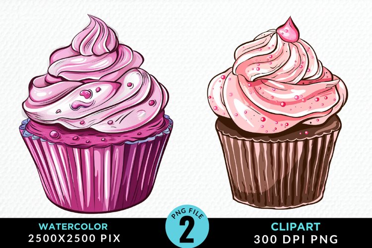 Cupcake Illustration Image 15