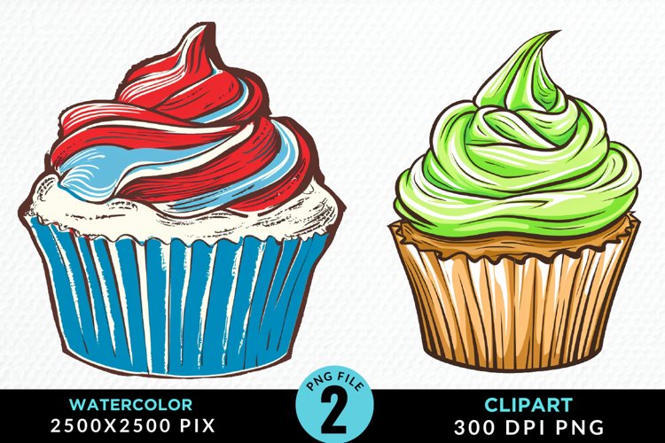 Cupcake Graphic Image 3
