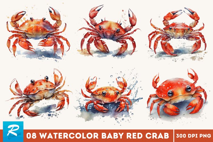 Crabs Clipart Image 19