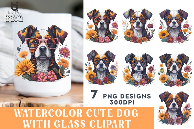 Cute Puppy Clipart Image 10
