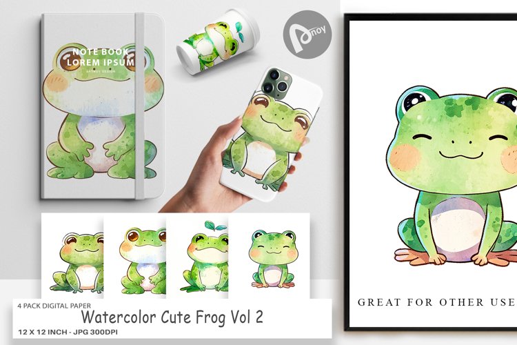 Frog Clipart Image 3