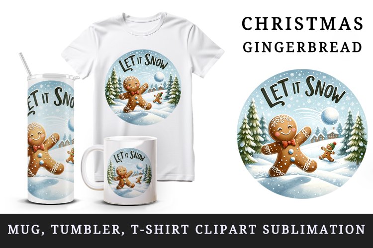 Gingerbread Clipart Image 2