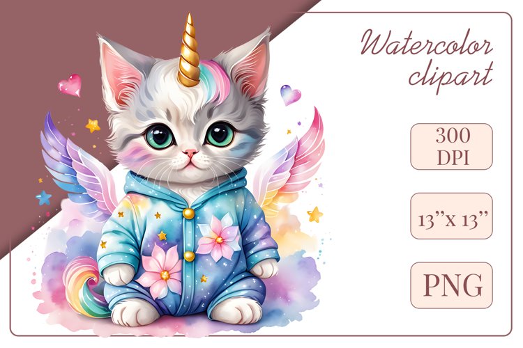 Kitten Clipart Image 6