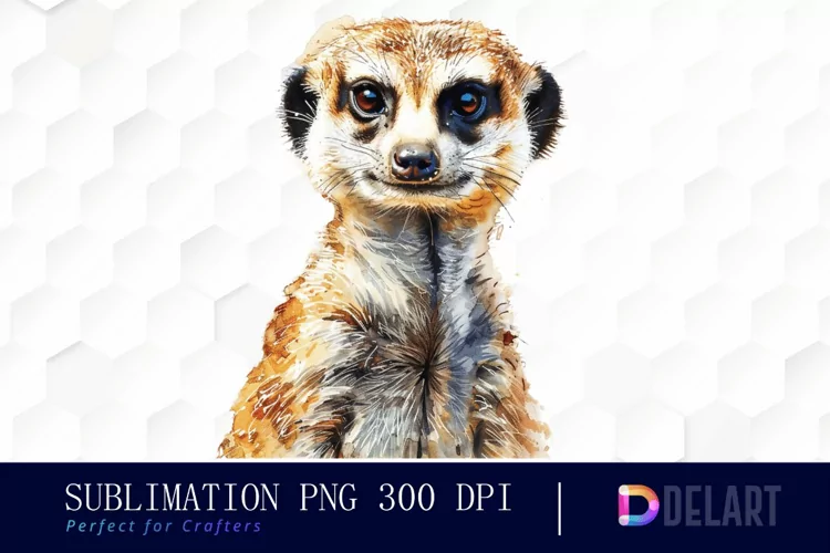 Cute Meerkat Graphics Clipart