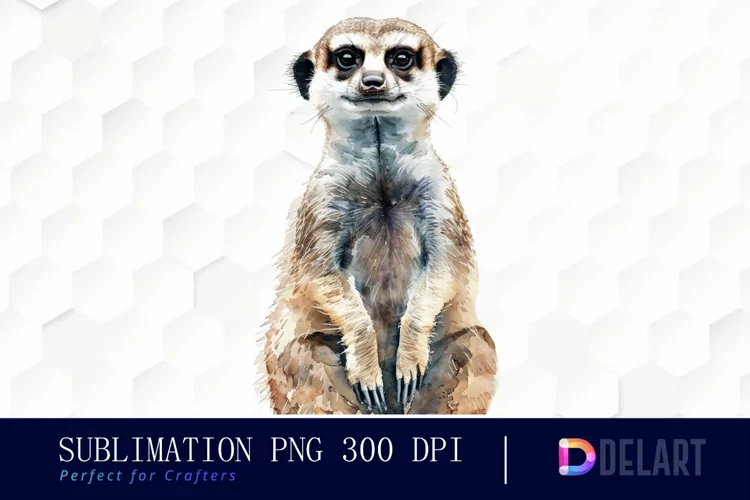 Cute Meerkat Graphics Clipart