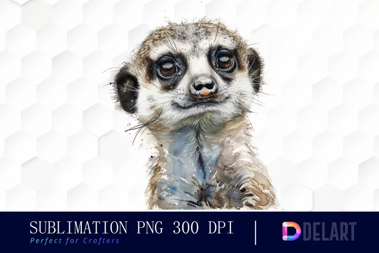 Cute Meerkat Graphics Clipart