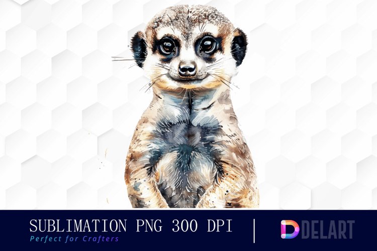 Cute Meerkat Graphics Clipart