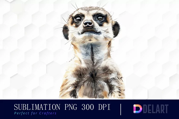 Cute Meerkat Graphics Clipart