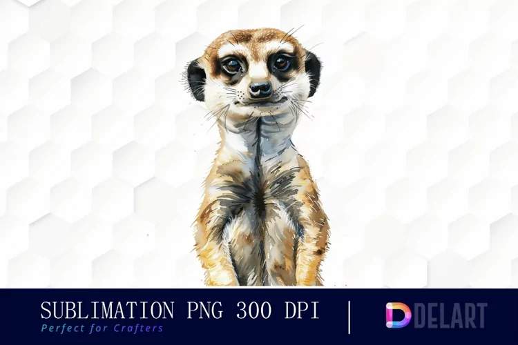 Cute Meerkat Graphics Clipart