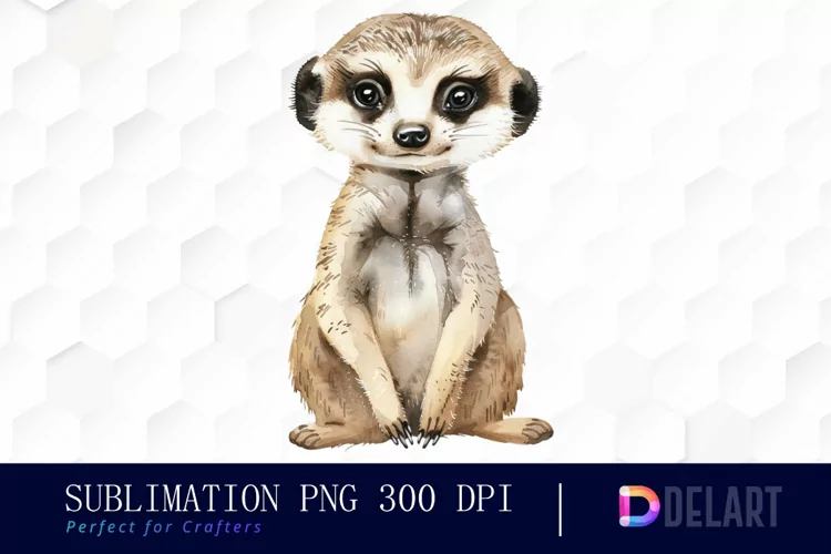 Cute Meerkat Graphics Clipart