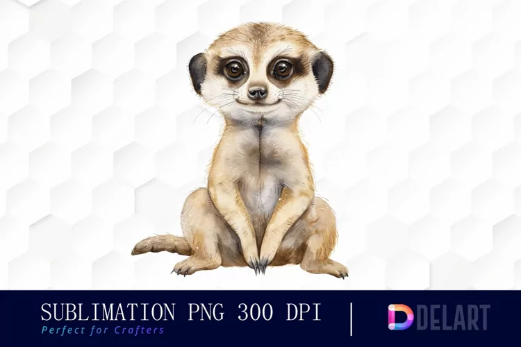 Cute Meerkat Graphics Clipart