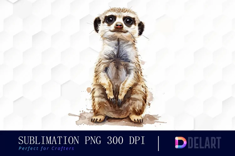 Cute Meerkat Graphics Clipart