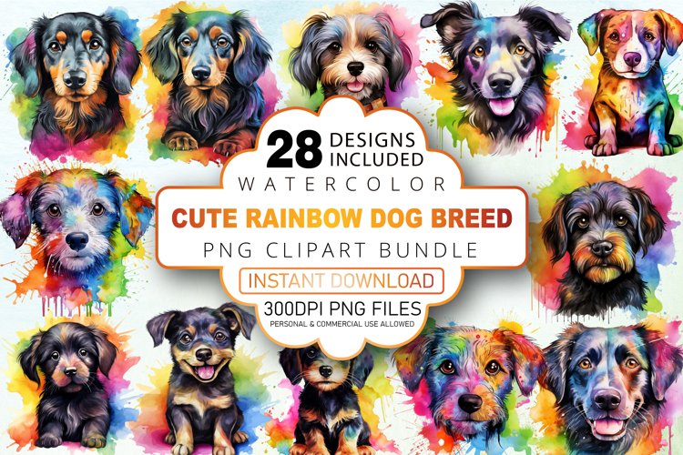 Cute Rainbow Clipart Image 2