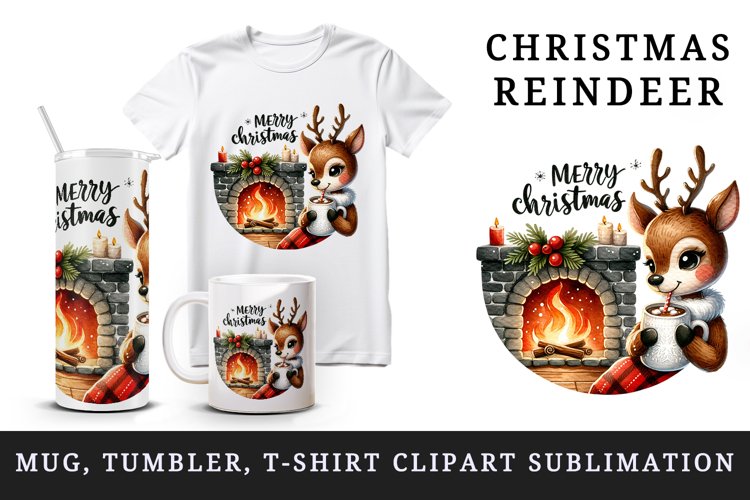 Reindeer Clipart Image 14