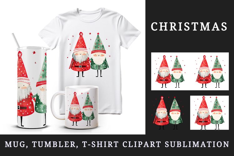 Cute Santa Clipart Image 22