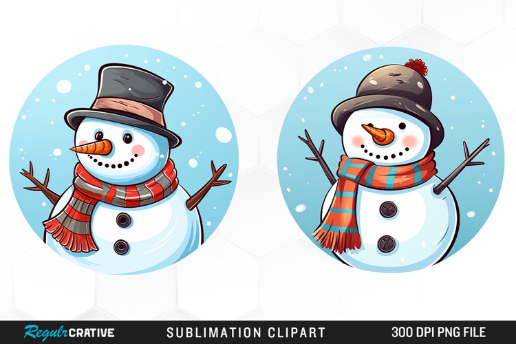 Snowman Illustration Image 22