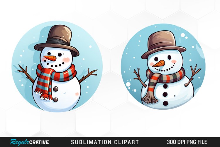 Snowman Illustration Image 12