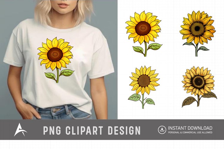 Sunflower Graphic Image 13