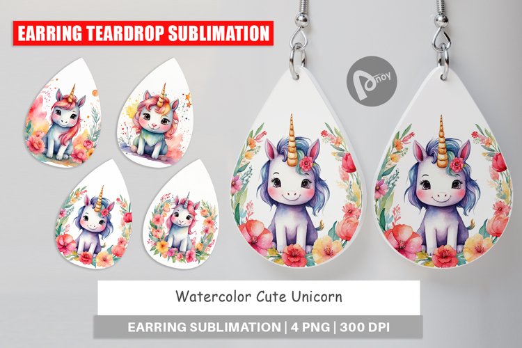 Unicorn Sublimation Designs Image 12